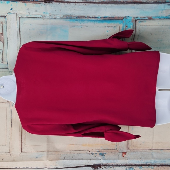 Morgan de Toi Raspberry Blouse - Picture 4 of 5